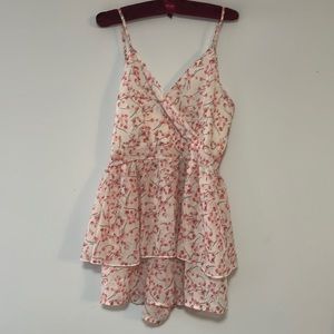 Floral romper dress